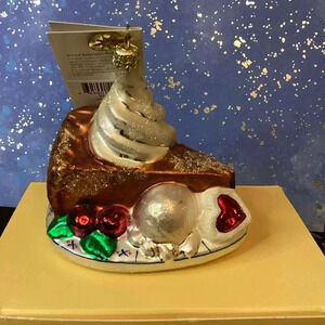 Christopher Radko NWT Grandma's Pie-Thanksgiving/Christmas Ornament 2001